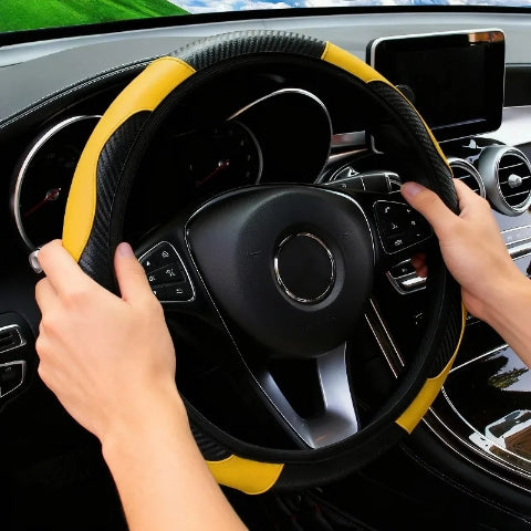 Navlaka za volan automobila od karbonskih vlakana, prozračna i protuklizna