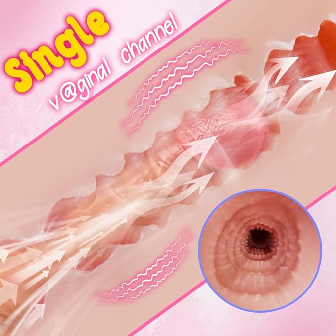 Seks lutka za muškarce s 5 načina usisavanja i 7 načina vibracije, realističnom vaginom i anusom, automatskim masturbatorom s 3D vaginalnim kanalom.