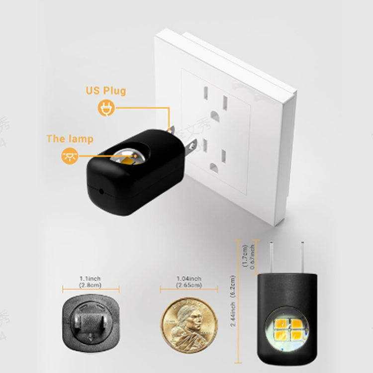 🔥1+1 gratis⚡Pametno LED noćno svjetlo s automatskom kontrolom svjetline