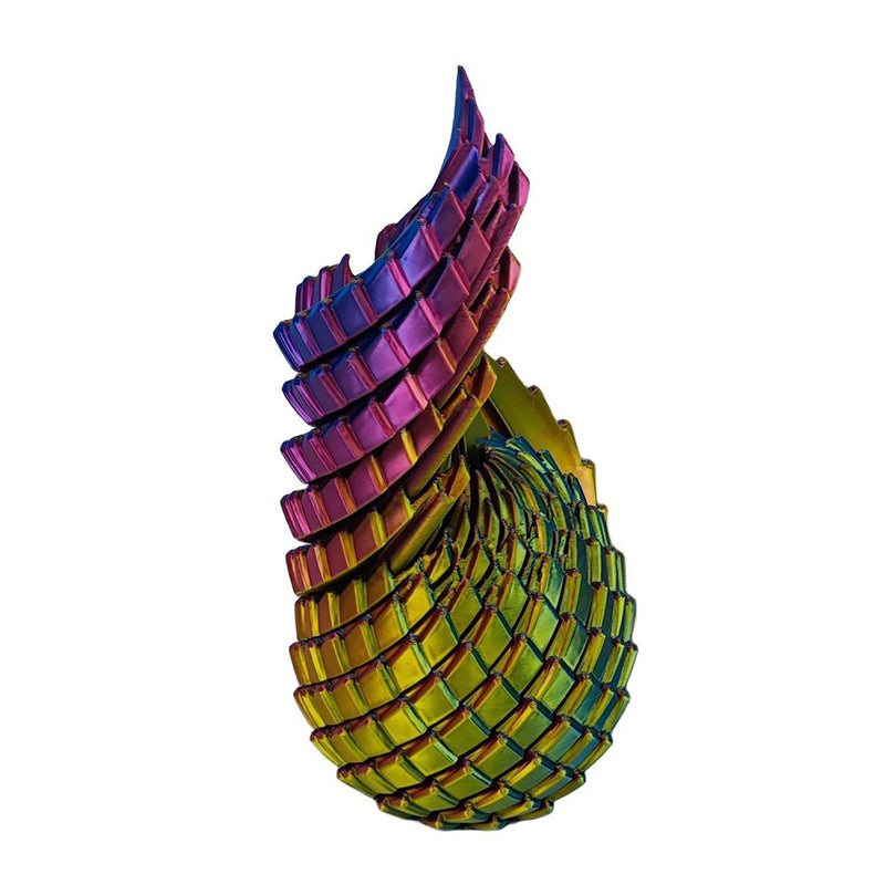🎁 3D zmajevo jaje 🦖 = savršeno sredstvo za ublažavanje stresa: malo vrtnje i stres će odmah nestati 🔄✨
