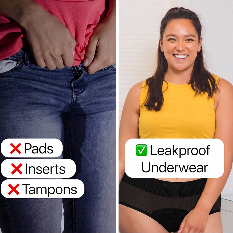 🩲Nepropusno i prozračno menstrualno donje rublje